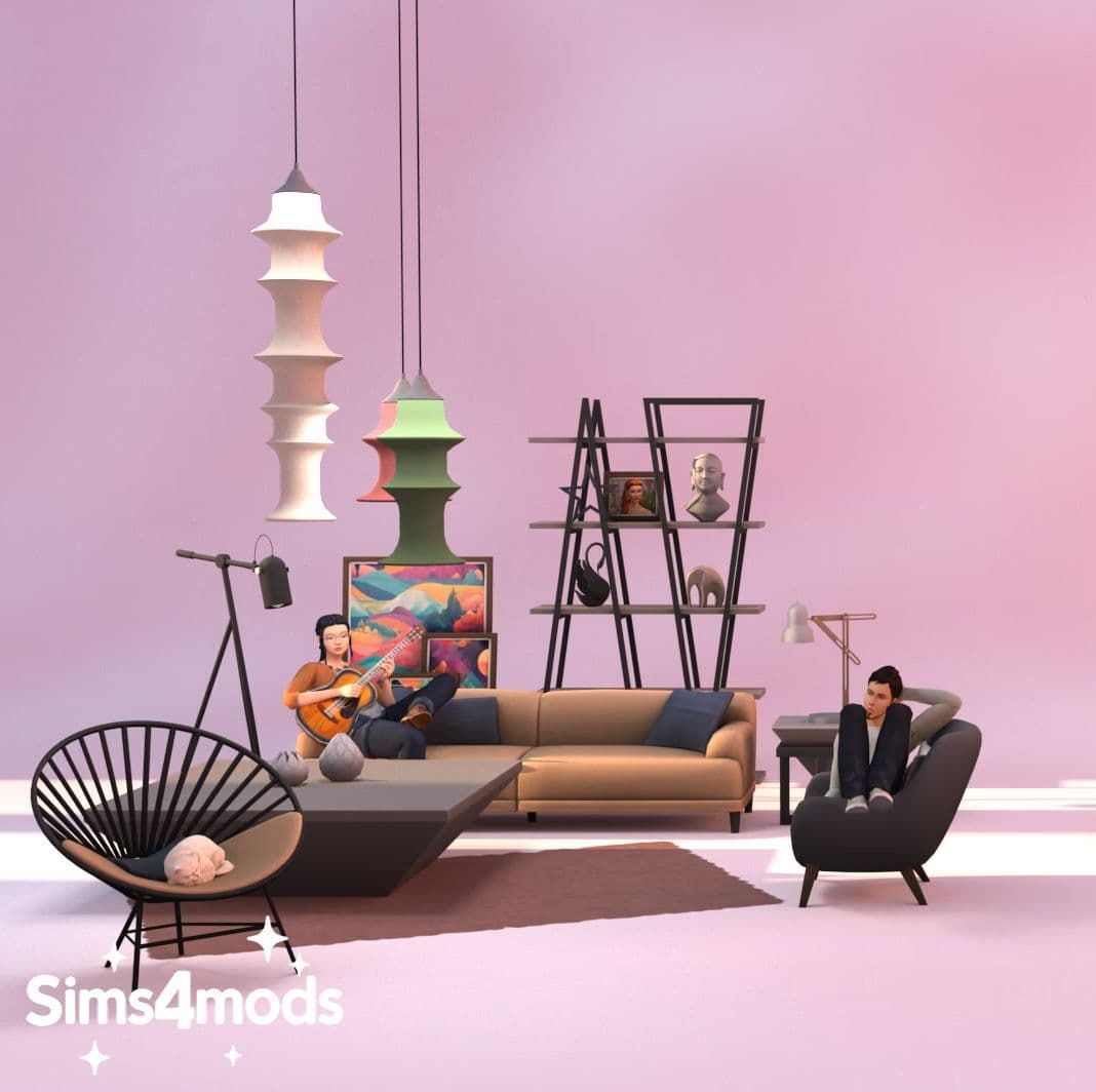 Скриншот мода Гостиная Ithaca Living Room